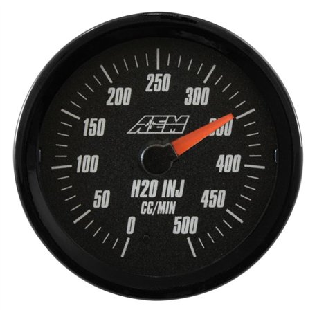 AEM Analog H2O Flow Gauge - Elegant Drift Shop